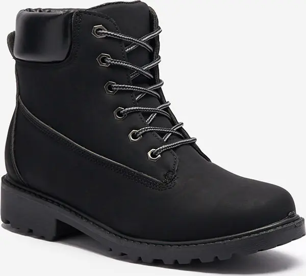 Resti Resti Women's insulated trapper boots in black Fanhet- Footwear