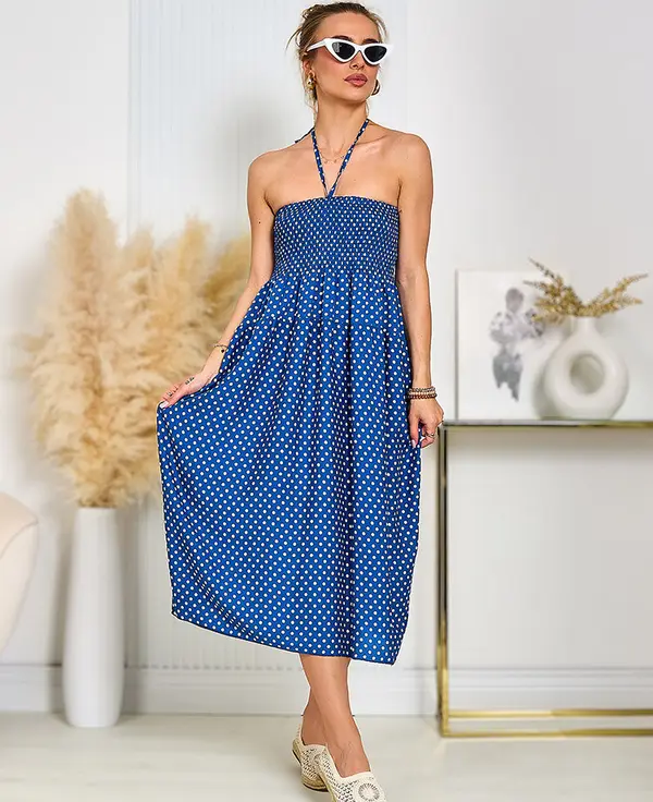 Resti Resti Women's knee-length polka dot dress