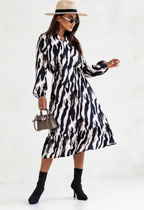 Resti Resti Women's midi dress with print