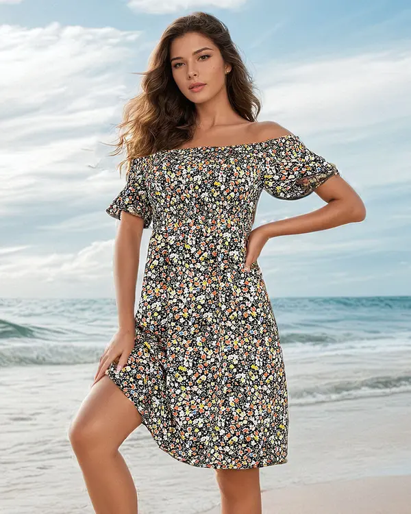 Resti Resti Women's mini a'la hiszpanka dress