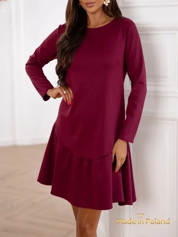 Resti Resti Women's mini dress with a ruffle