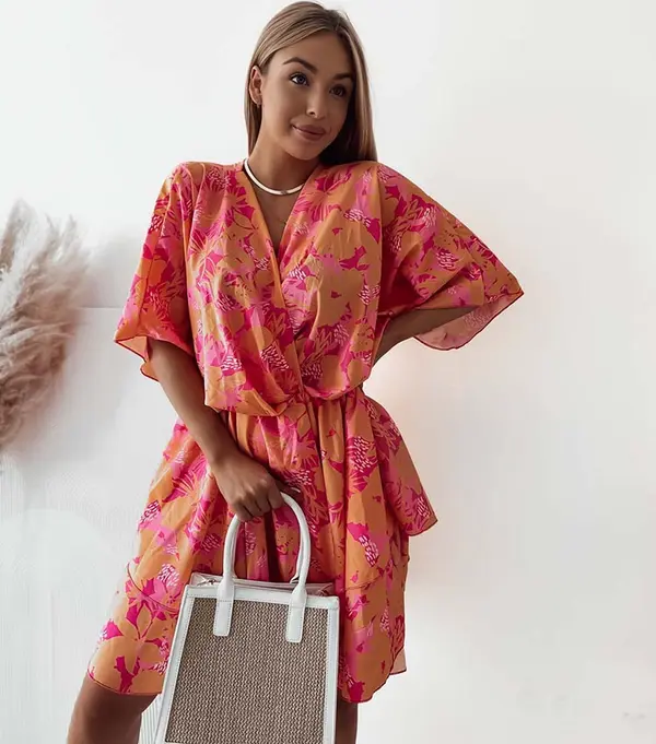 Resti Resti Women's mini dress with original pattern