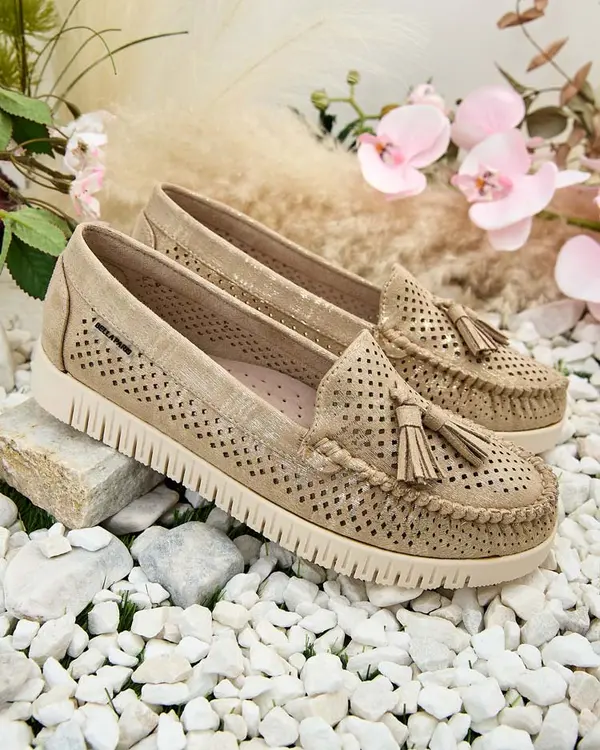 Resti Resti Women's openwork moccasins Molaffa