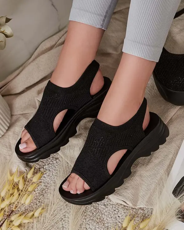 Resti Resti Women's sandals with upper and zircons Alebin