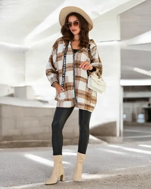 Resti Resti Women's Shirt Type Coat