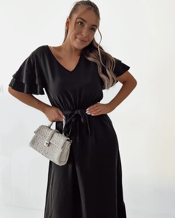 Resti Resti Women's simple midi dress