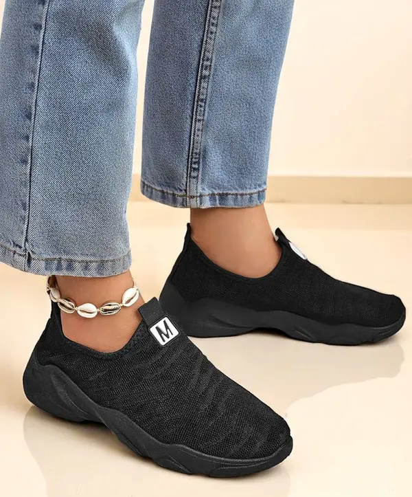 Resti Resti Women's Slip-On Fabric Sports Shoes Flex Move