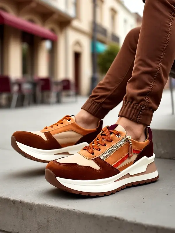 Resti Resti Women's sports shoes with a hidden wedge Bessase