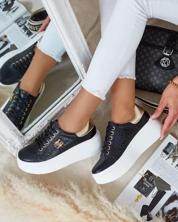 Resti Resti Women's sporty openwork Jovixi sneakers