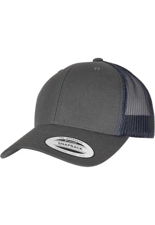 Flexfit Retro Trucker 2-Tone Charcoal/Navy
