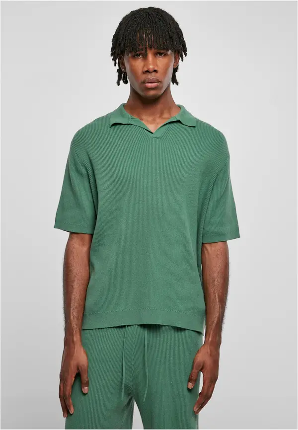 Urban Classics Ribbed Leaf Oversized Shirt