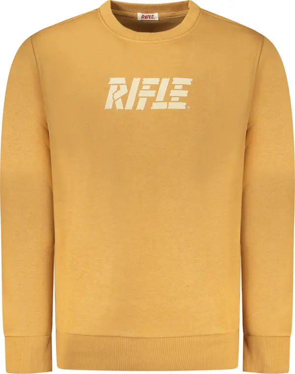 Rifle RIFLE MEN'S ZIP-UP SWEATSHIRT BROWN