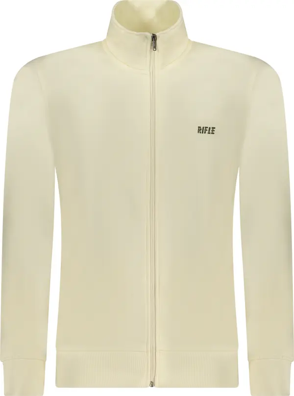Rifle RIFLE MEN'S ZIP-UP SWEATSHIRT WHITE