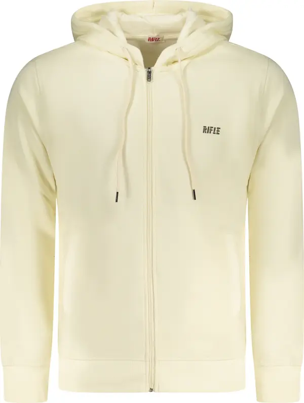 Rifle RIFLE MEN'S ZIP-UP SWEATSHIRT WHITE