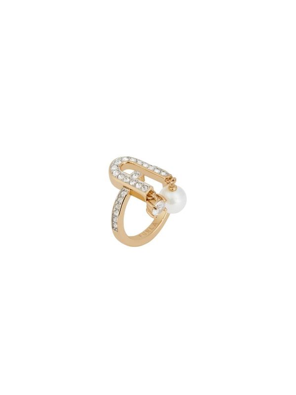 Furla Ring - FURLA ARCH PEARL RING gold