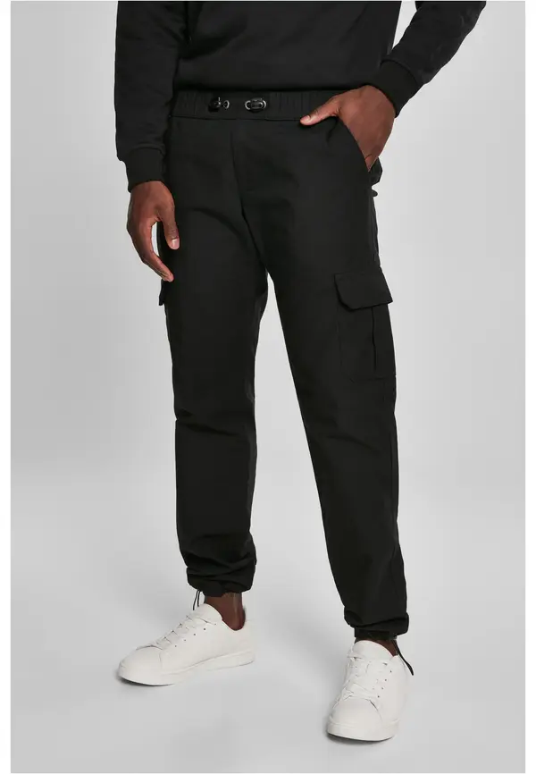 Urban Classics Ripstop Cargo Pants Black
