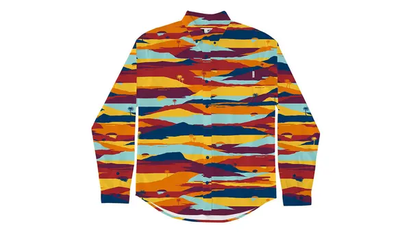 Dedicated Риза - Dedicated Varberg Sunset Orange