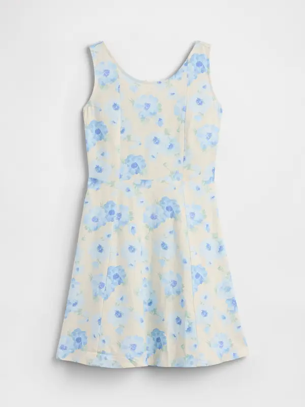 GAP Рокля GAP за момичета от ленена смес