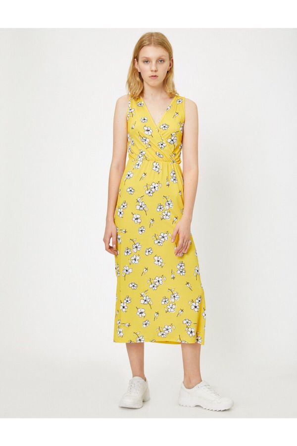 Koton Рокля Koton - жълта - основна