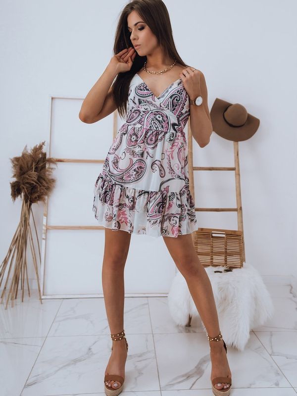 DStreet Рокля MADI екрю Dstreet