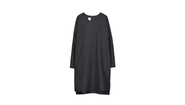 Makia Рокля - Makia Current Long Sleeve Dress W Черен