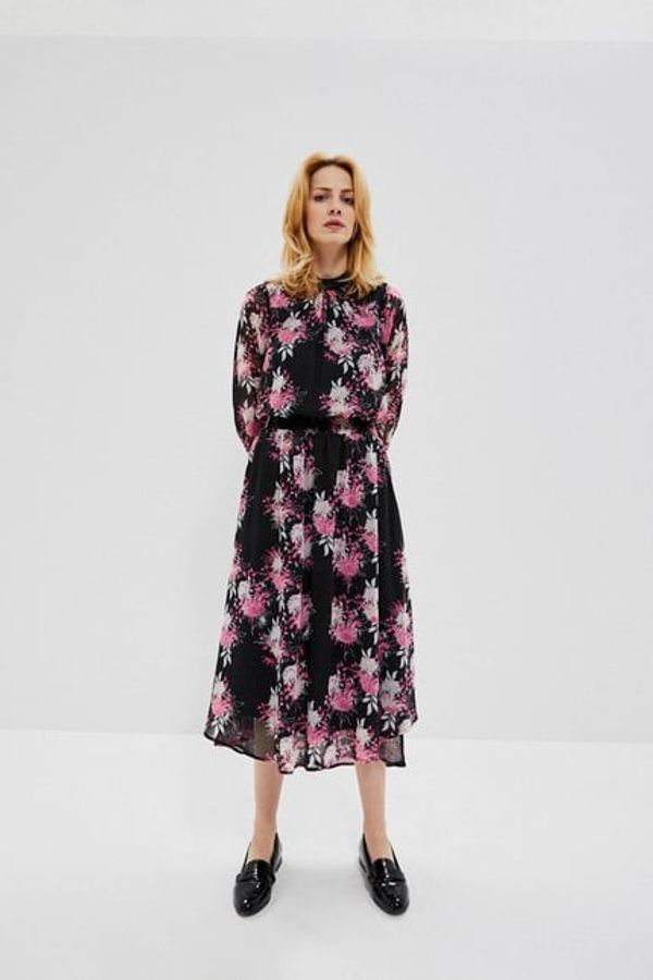 Moodo Рокля от шифон с принт