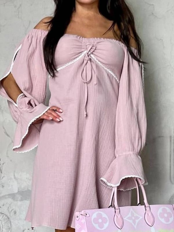 By o la la Рокля розова By a la la axp0803. С40