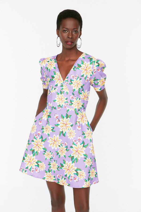 Trendyol Рокля Trendyol - Люляк - A-line