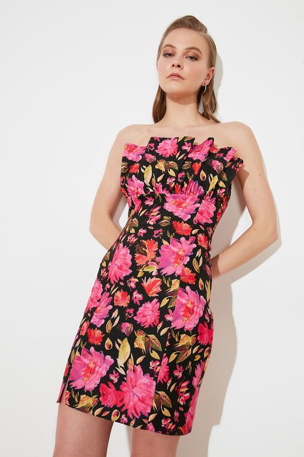Trendyol Рокля Trendyol - Многоцветна - Bodycon