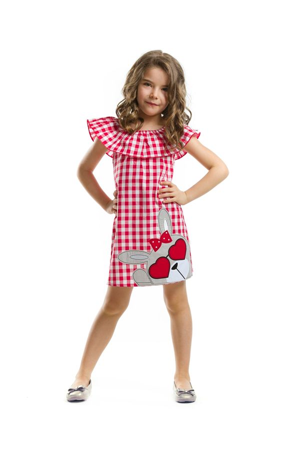 Denokids Рокля за момичета Denokids CFF-19Y1-193/Multi-color