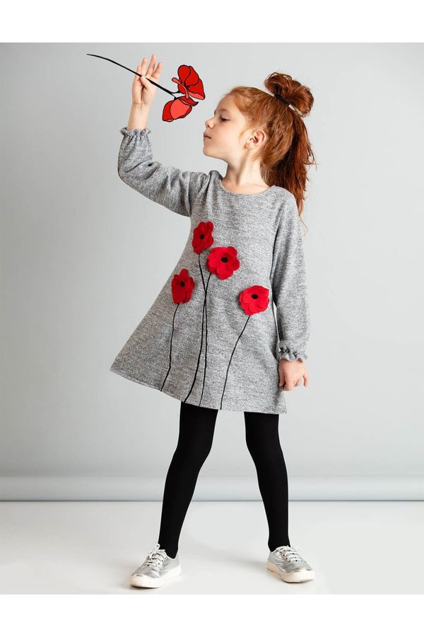 mshb&g Рокля за момичета Mushi MS-20S1-400/Gray