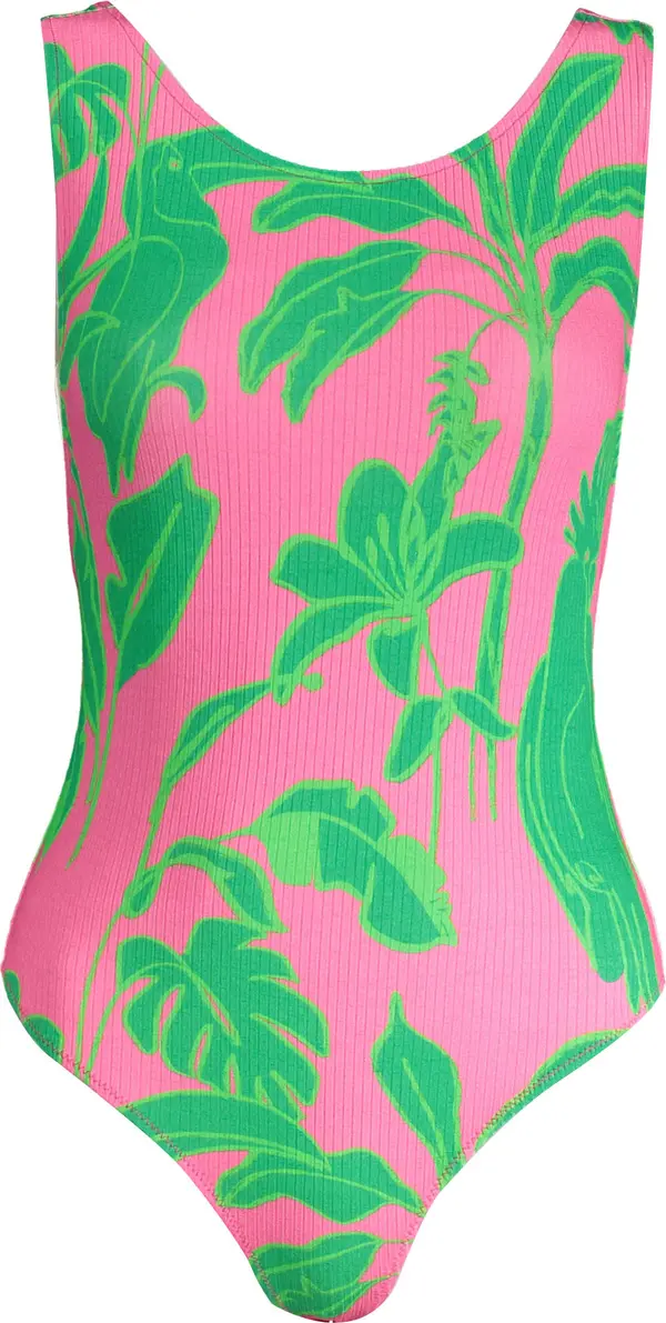 DESIGUAL Розов бански костюм Desigual