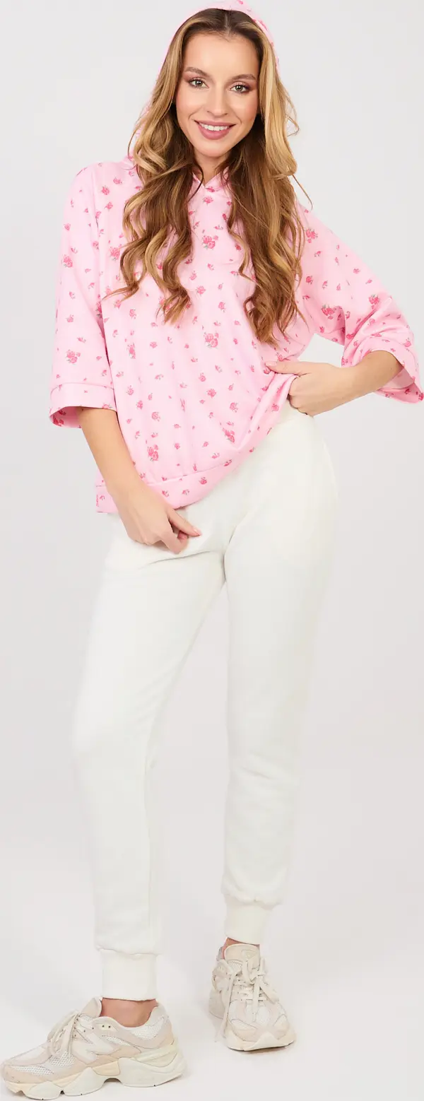 Italy Moda Розов дамски суитшърт