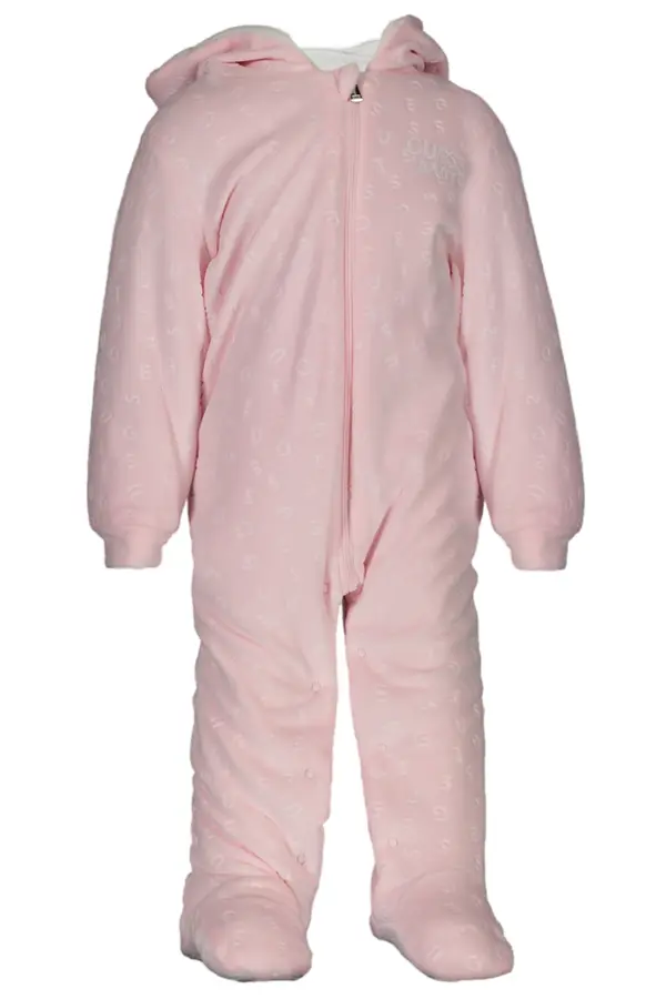 GUESS JEANS Розов детски гащеризон GUESS JEANS