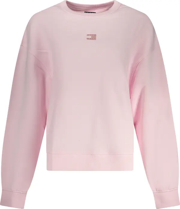 Tommy Hilfiger Розов суичър с качулка