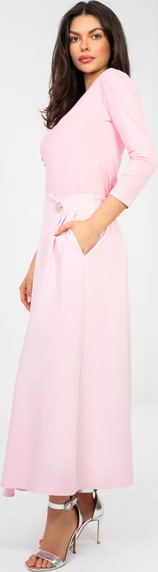 Factory Price Розова пола с А-силует