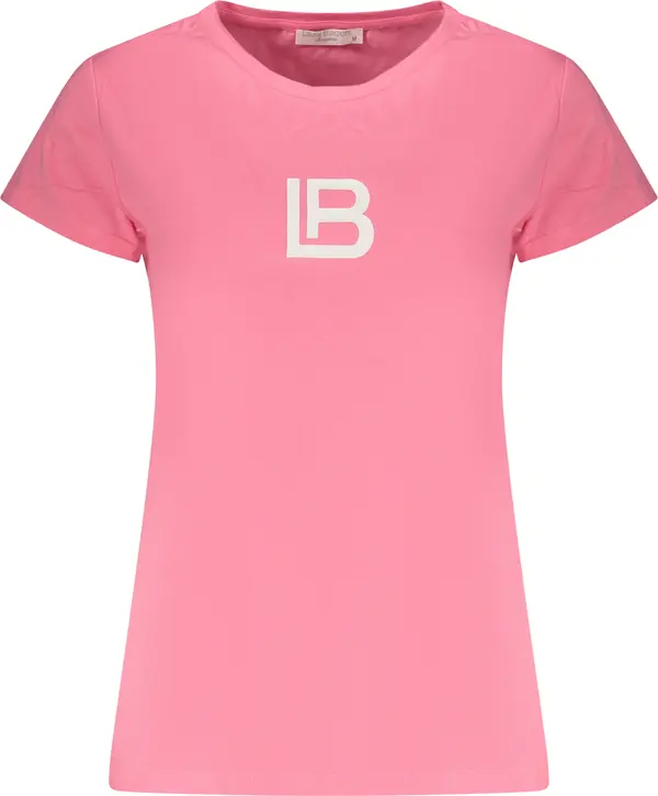 Laura Biagiotti Розова тениска с къс ръкав