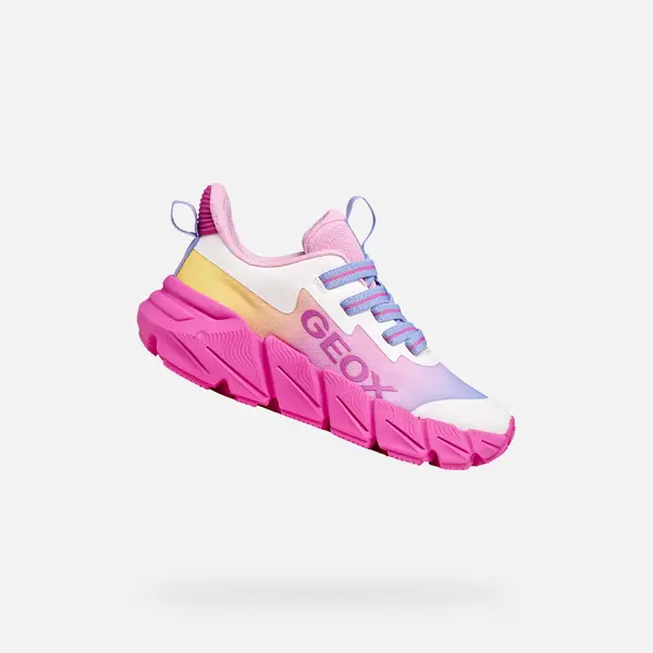 GEOX Розови момичешки маратонки Geox Flexyper Fast