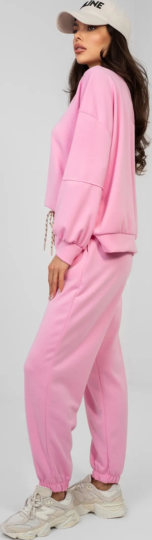 Italy Moda Розови спортни панталони с връзки