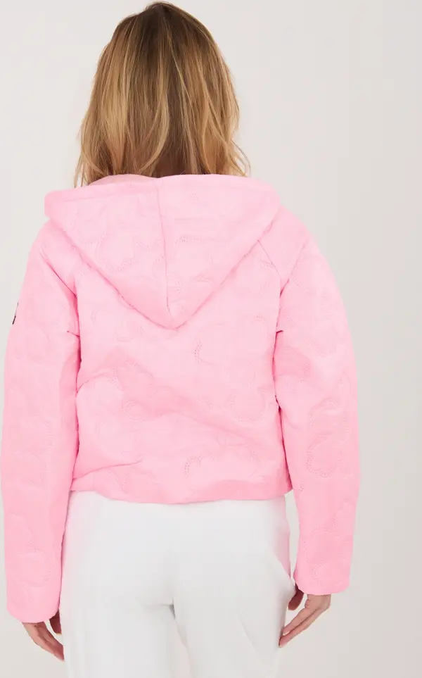RUE PARIS Розово дамско ватирано яке