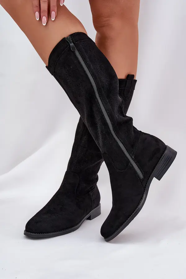 S. BARSKI S. BARSKI Ботуши С Перфориран Съединител На Плосък Ток S.Barski