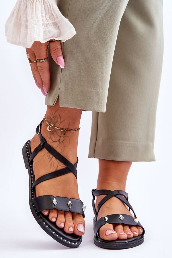 S. BARSKI S. BARSKI Класически сандали с шипове S.Barski