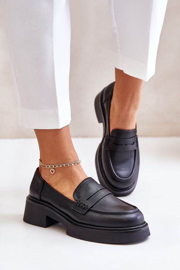 S. BARSKI S. BARSKI Кожени мокасини Дамски D&A