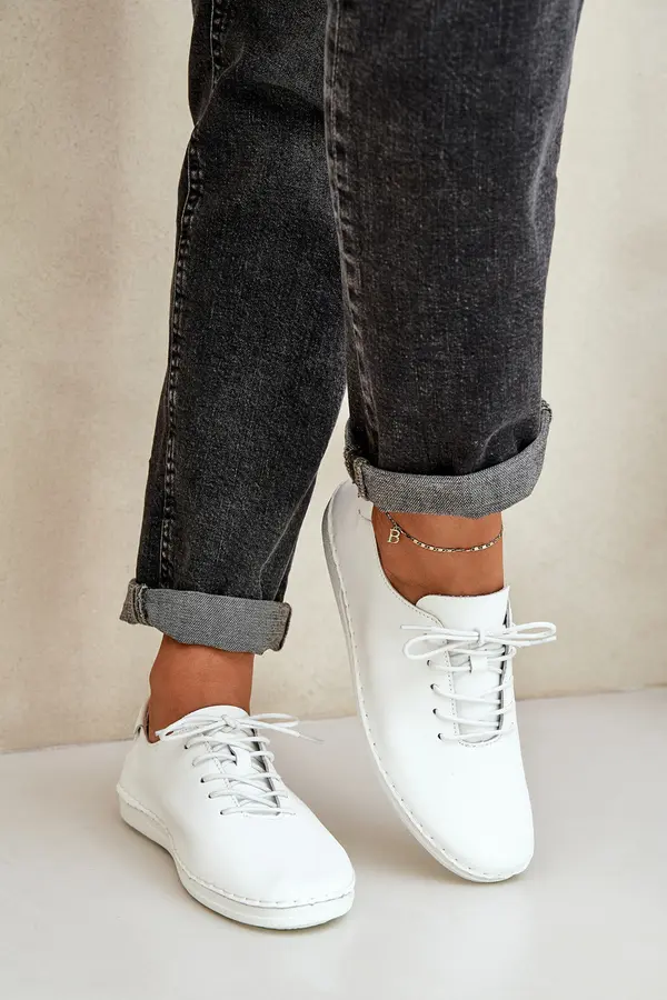 S. BARSKI S. BARSKI Лачени Полуботи От Натурална Кожа D&A