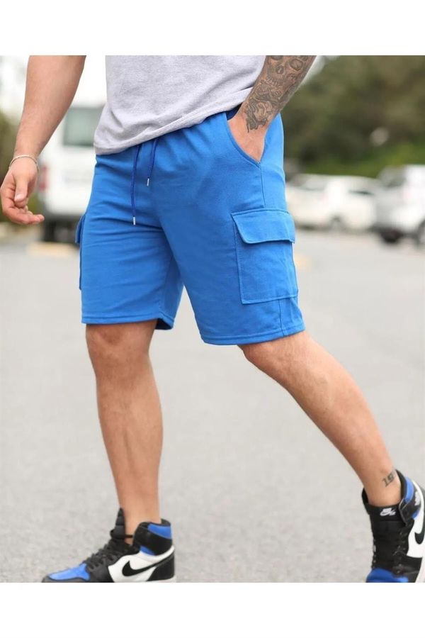 dewberry S2999 DEWBERRY CARGO POCKET MENS SHORT-SAKS