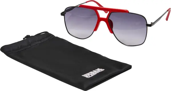 Urban Classics Saint Tropez sunglasses huge red/black