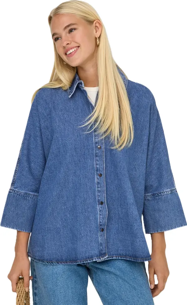 Only Само - Дамска дънкова риза