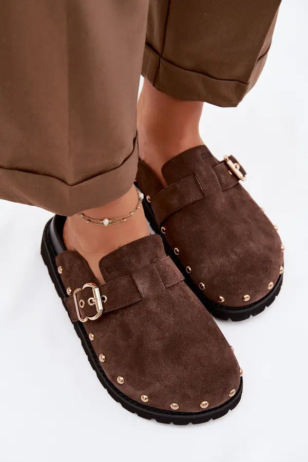 BIG STAR SHOES Сандали на платформа BIG STAR с нитове и катарама