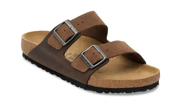 Birkenstock Сандали от смесена кожа Birkenstock Arizona BS