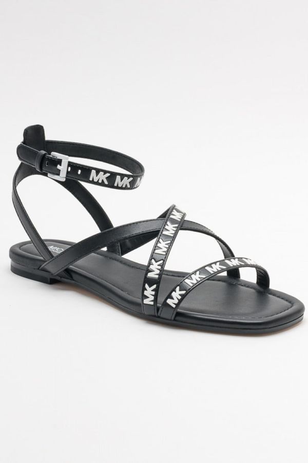 Michael Kors Sandals - MICHAEL KORS TASHA FLAT SANDAL black